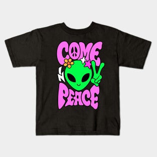 Come in Peace Kids T-Shirt